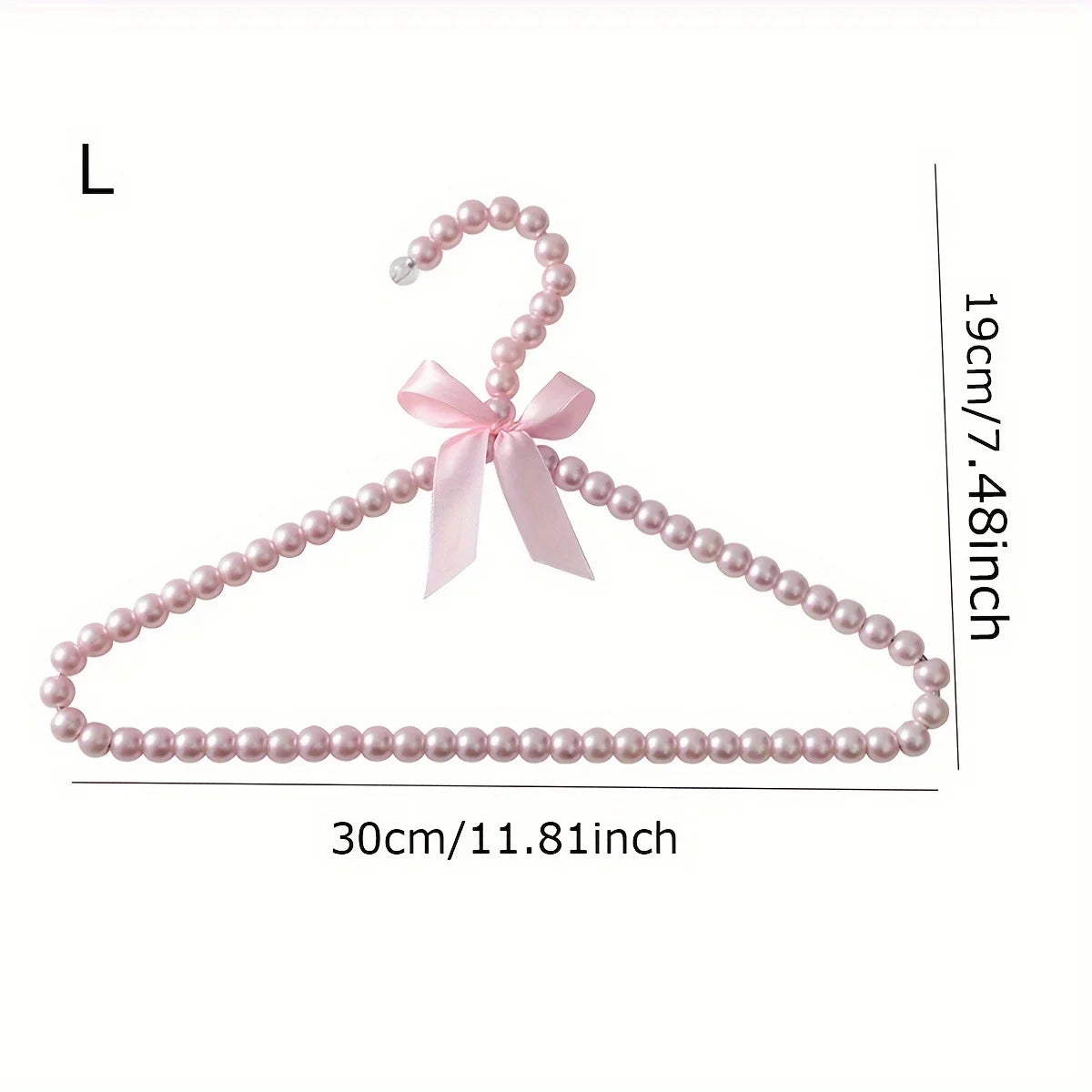1pc pet pearl hanger, cat and dog hanger, cute mini bow small hanger, suitable for clothes, pet clothing and accessories
