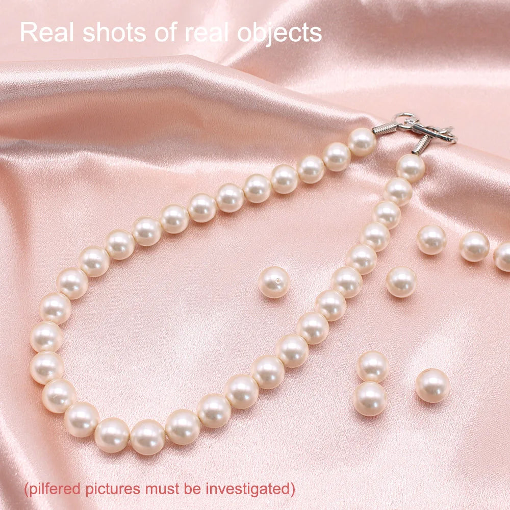 Dog Pearl Collars for Large Dogs Cats Pet Necklace Jewelry Chihuahua Yorkie Girl Clothing Dress Costume Accessories Wire Rope