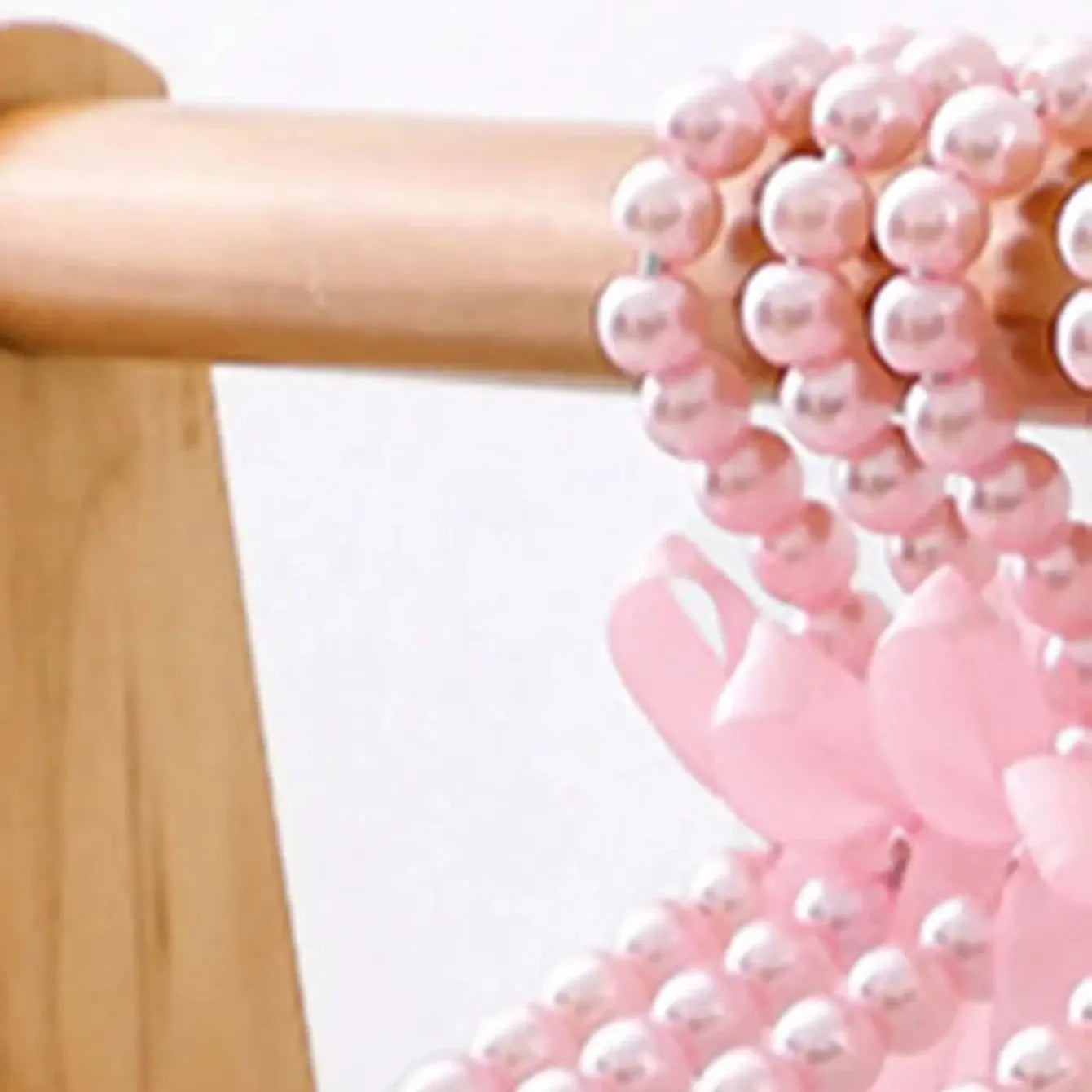 1pc pet pearl hanger, cat and dog hanger, cute mini bow small hanger, suitable for clothes, pet clothing and accessories