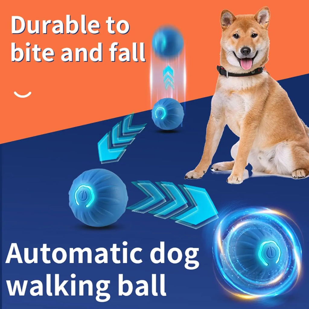 Dog Ball,Automatic Bouncing Ball for Dogs, Puppy Essentials, Vibrating Dog Ball, Dog Birthday, Interactive Dog Toys