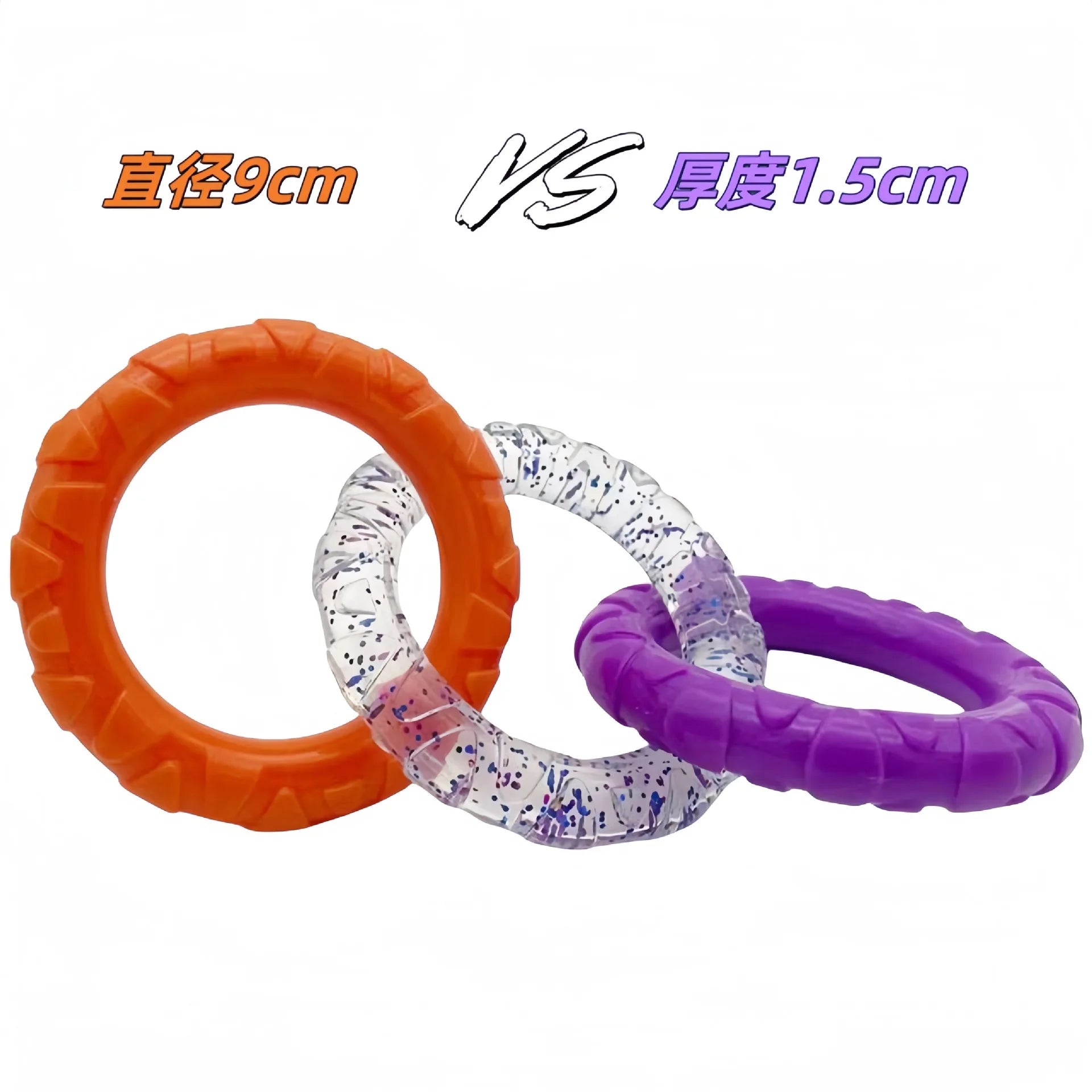 Dog Toys  Pull Rings Tough To Bite  Cleaning Teeth  Grinding Teeth  Relieving Boredom  Training for Both Large and Small Dogs